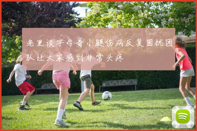 老里谈字母哥小腿伤病反复困扰团队让大家感到非常头疼